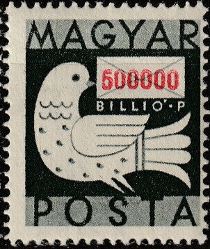 1946. Magyrország 500.000 billió pengő